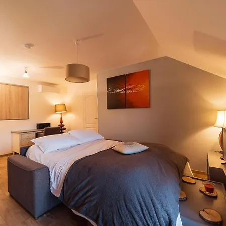 아파트 Calmes Avec Piscine, Jardin Et Parking 부셰레